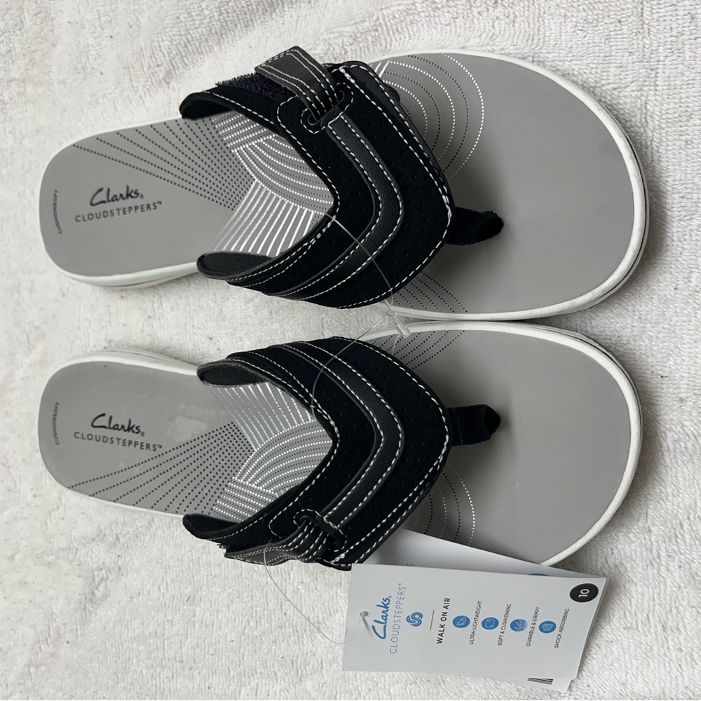 NEW. Clarks Cloudsteppers Breeze Reyna sandals - Picture 5 of 9